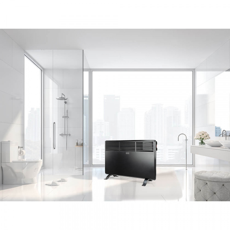 BLACK+DECKER Veggpanelvarmer 1800W