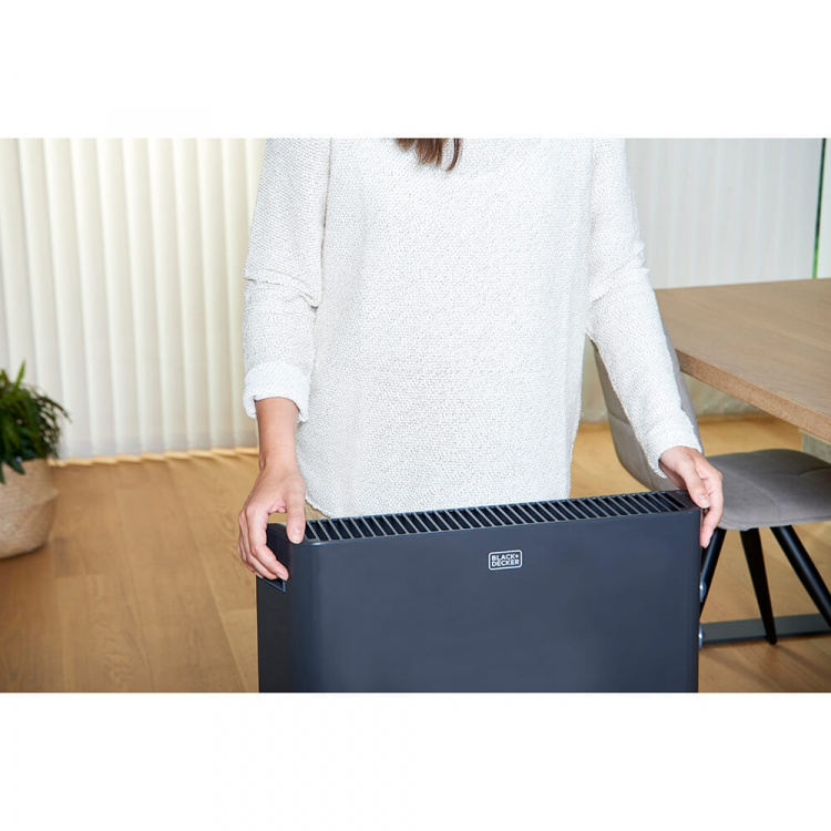 BLACK+DECKER Varmevifte 2000W Svart