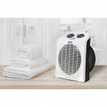 BLACK+DECKER Varmevifte 2000W IP21 Hvit BLACK+DECKER Varmevifte 2000W IP21 Hvit