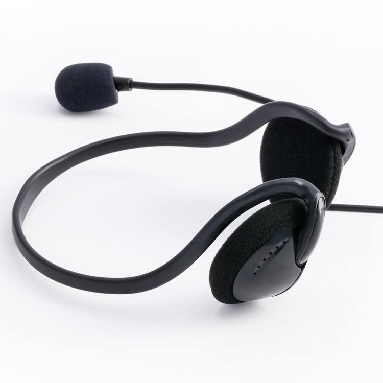 Hama PC Office Headset NHS-P100 Stereo Nakkebøyle Svart