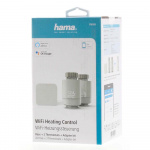 Hama WiFi Smart Radiatortermostat Sentral Styring 2-pak Hama WiFi Smart Radiatortermostat Sentral Styring 2-pak