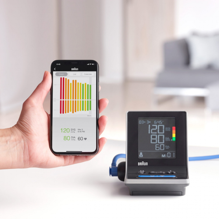 Braun Blodtrykksmåler Exact Fit 5 Connect BUA6350 Braun Blodtrykksmåler Exact Fit 5 Connect BUA6350