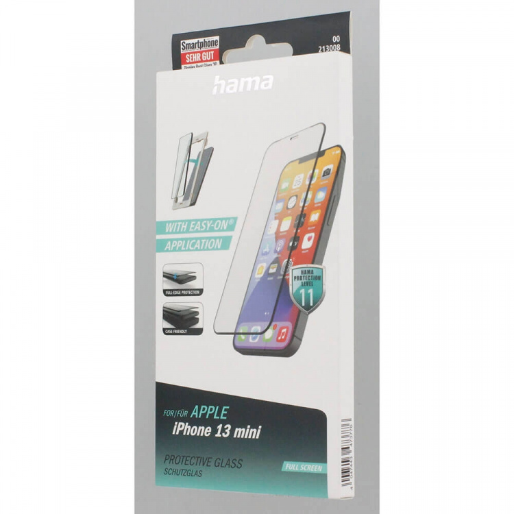 Hama Herdet Glass Full Cover iPhone 13 mini