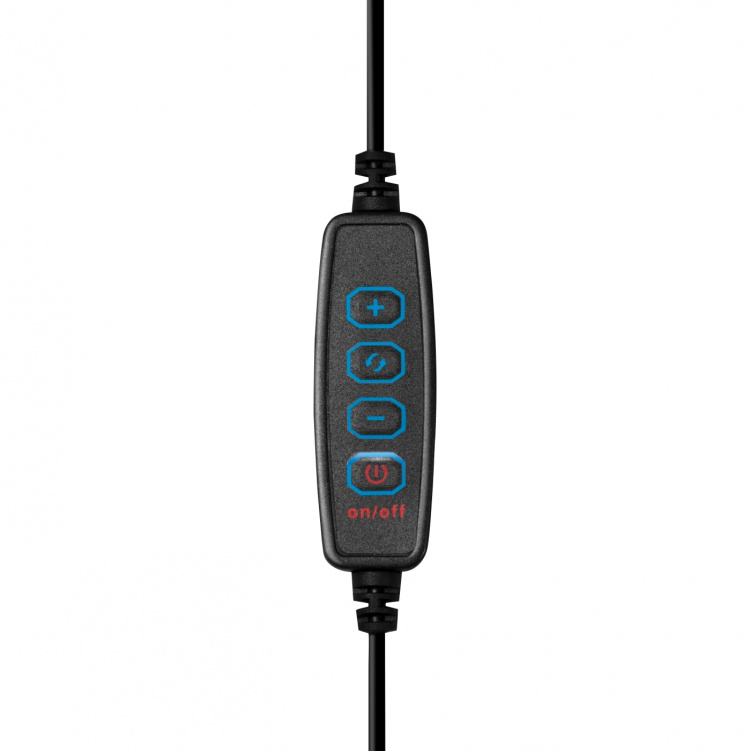 LogiLink Ringlys for smarttelefon Ø8,5 cm med klemme LogiLink Ringlys for smarttelefon Ø8,5 cm med klemme