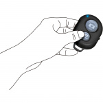 LogiLink Ringlys for smarttelefon Ø25 cm m bordstativ