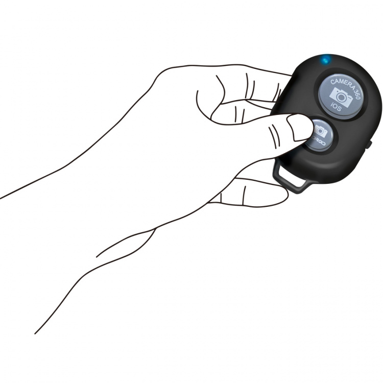 LogiLink Ringlys for smarttelefon Ø25 cm m bordstativ