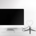 LogiLink Ringlys Hjerteformet RGB-ringlys med bordstativ LogiLink Ringlys Hjerteformet RGB-ringlys med bordstativ