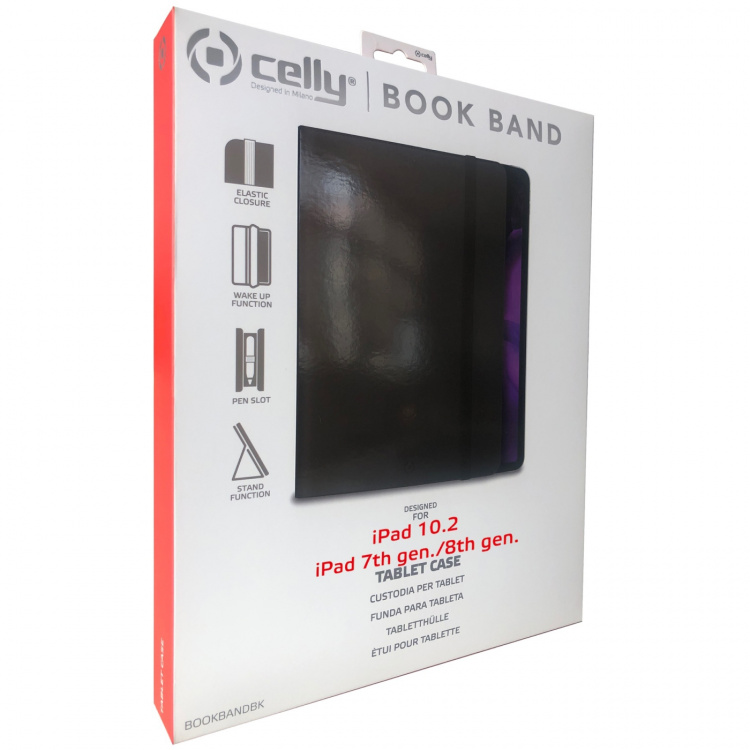 Celly BookBand Booklet iPad 10,2