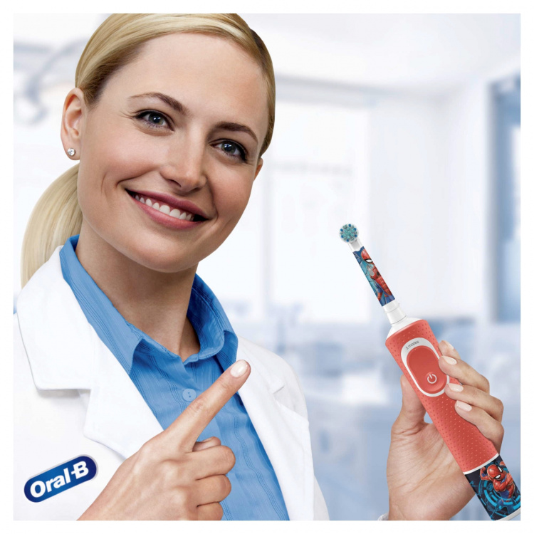 Oral B børstehode Spiderman 4stk Oral B børstehode Spiderman 4stk