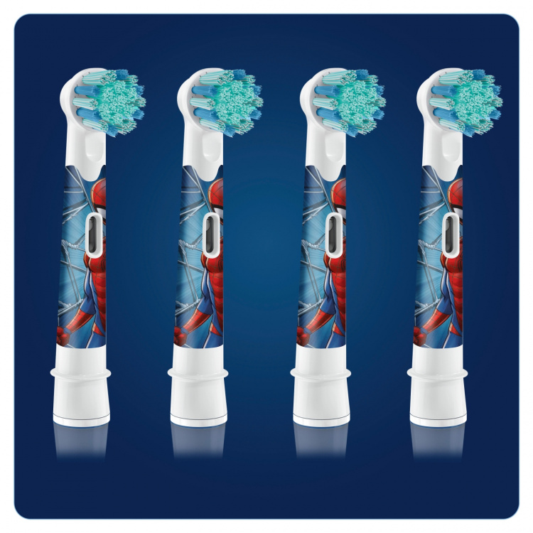 Oral B børstehode Spiderman 4stk Oral B børstehode Spiderman 4stk