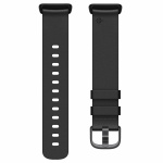 Fitbit Charge 5/6 Lærarmbånd svart (L)