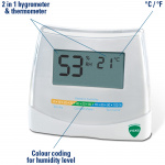 Vicks 2-i-1 hygrometer og termometer V70