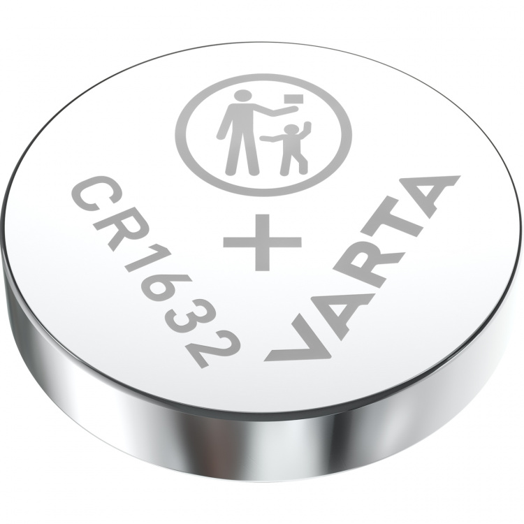 Varta CR1632 3V litium knappcellebatteri 2-pakning Varta CR1632 3V litium knappcellebatteri 2-pakning