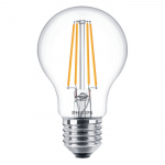 Philips 3-pakning LED E27 Normal Clear 60W 806lm Philips 3-pakning LED E27 Normal Clear 60W 806lm