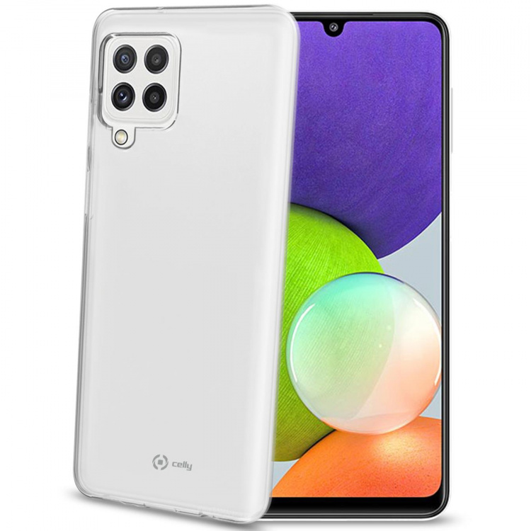 Celly Gelskin TPU-deksel Galaxy A22 4G Transparent