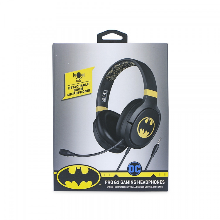 BATMAN Gaming-Headset, Over Ear, Bom-mikrofon