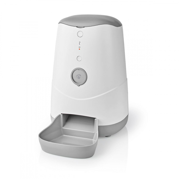 Nedis SmartLife Dyrematdispenser | Automatisk hunde- og kattemater | Wi-Fi | 3.7 l | Android™ / IOS