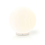 Nedis SmartLife humørlys | Wi-Fi | Rund | | 360 lm | RGB / Varm til avkjølt hvitt | 2700 - 6500 K | 5 W | Glass | 1 stk