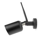 Nedis SmartLife Utendørs kamera | Full HD 1080p | IP65 | Cloud Storage (valgfritt) / microSD (ikke inkludert) | 12 V DC | Med bevegelses sensor | Nattsyn | Sort