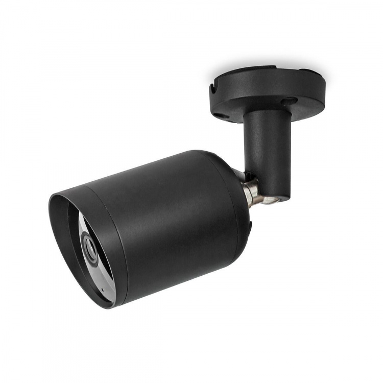 Nedis SmartLife Utendørs kamera | Full HD 1080p | IP65 | Cloud Storage (valgfritt) / microSD (ikke inkludert) | 12 V DC | Med bevegelses sensor | Nattsyn | Sort