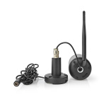 Nedis SmartLife Utendørs kamera | Full HD 1080p | IP65 | Cloud Storage (valgfritt) / microSD (ikke inkludert) | 12 V DC | Med bevegelses sensor | Nattsyn | Sort