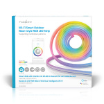 Nedis SmartLife LED-Stripe | Multifarge | SMD | 5.00 m | IP65 | 2700 K | 480 lm | Android™ / IOS