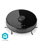Nedis SmartLife Robot Støvsuger | Lasernavigasjon | Wi-Fi | Kapasitet Collection Reservoir: 0.6 l | Automatsik lading | Maksimal driftstid: 2 timer | Sort | Android™ / IOS Nedis SmartLife Robot Støvsuger | Lasernavigasjon | Wi-Fi | Kapasitet Collection Reservoir: 0.6 l | Automatsik lading | Maksimal driftstid: 2 timer | Sort | Android™ / IOS