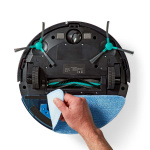 Nedis SmartLife Robot Støvsuger | Lasernavigasjon | Wi-Fi | Kapasitet Collection Reservoir: 0.6 l | Automatsik lading | Maksimal driftstid: 2 timer | Sort | Android™ / IOS Nedis SmartLife Robot Støvsuger | Lasernavigasjon | Wi-Fi | Kapasitet Collection Reservoir: 0.6 l | Automatsik lading | Maksimal driftstid: 2 timer | Sort | Android™ / IOS