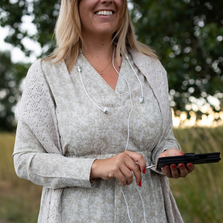 Radicover Strålningsskydd Hörlur Trådad In-Ear MIC
