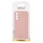 Onsala Mobildeksel Silikon Sand Pink - Samsung S22