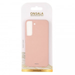 Onsala Mobildeksel Silikon Sand Pink - Samsung S22