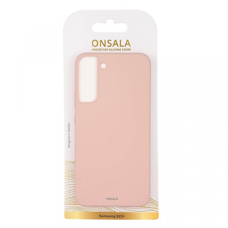 Onsala Mobildeksel Silikon Sand Pink - Samsung S22+ Onsala Mobildeksel Silikon Sand Pink - Samsung S22+