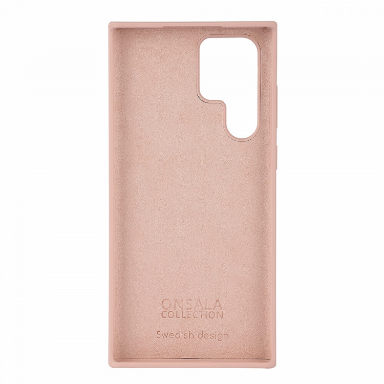Onsala Mobildeksel Silikon Sand Pink - Samsung S22 Ultra