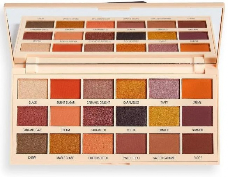 Makeup Revolution Sjokoladepalett - Caramel Nudes