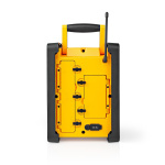 Nedis FM-radio | Jobsite Radio | FM | Batteri drevet / Nettstrøm drevet | Digitalt | 15 W | Skjermstørrelse: 2.2  Nedis FM-radio | Jobsite Radio | FM | Batteri drevet / Nettstrøm drevet | Digitalt | 15 W | Skjermstørrelse: 2.2