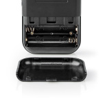 Nedis FM-radio | Bærbar design | AM / FM | Batteri drevet | Analog | 1.5 W | Svart hvit skerm | Hodetelefonutgang | IP20 | Aluminium / Sort Nedis FM-radio | Bærbar design | AM / FM | Batteri drevet | Analog | 1.5 W | Svart hvit skerm | Hodetelefonutgang | IP20 | Aluminium / Sort