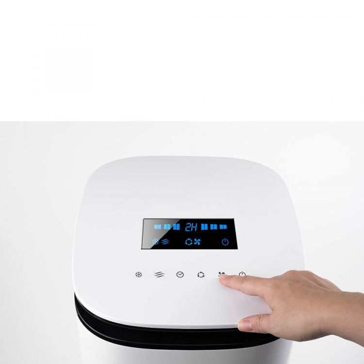 BLACK+DECKER Air Cooler LED Display Hvit Effekt 65 W