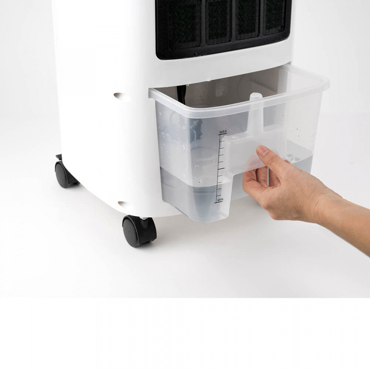 BLACK+DECKER Air Cooler LED Display Hvit Effekt 65 W