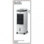 BLACK+DECKER Air Cooler LED Display Hvit Effekt 65 W