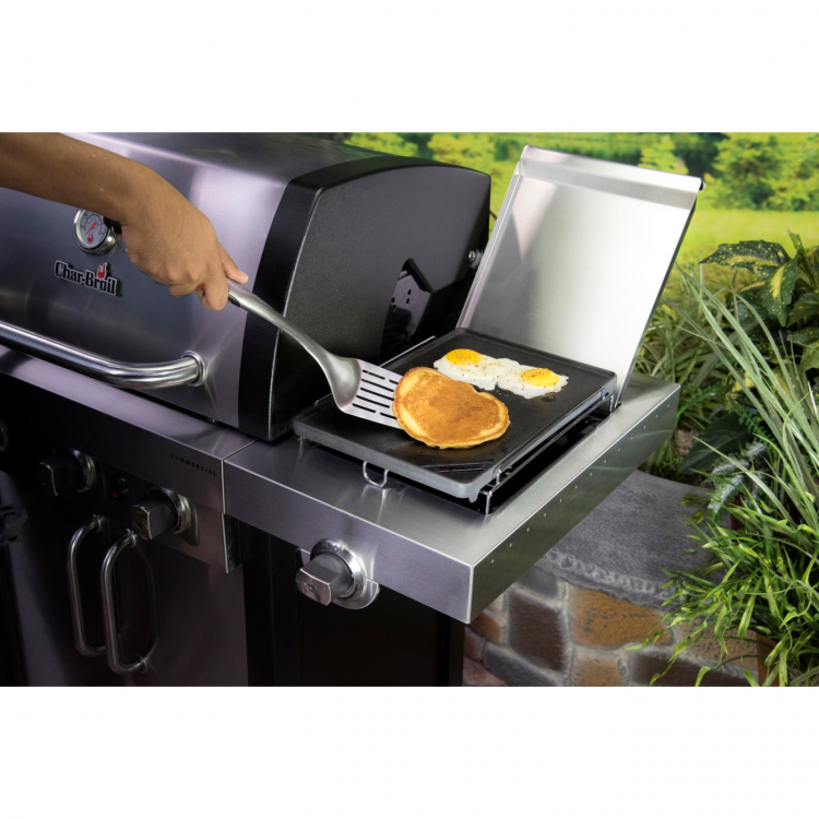 Char-Broil Stekeplate i støpejern inkl. stativ