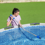 Bestway Flowclear AquaTech batteridrevet bassengstøvsuger