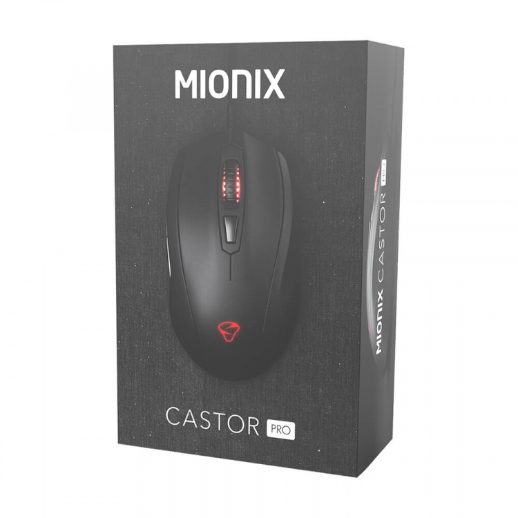 Mionix Spillmus Castor Pro Svart Mionix Spillmus Castor Pro Svart