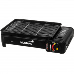 Elektrisk grill for campingvogner og båter