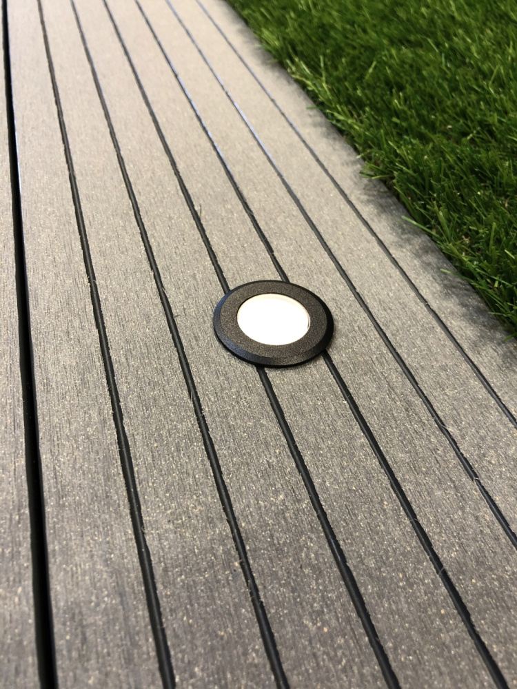 LightsOn Orion innfelt spot 10stk Svart