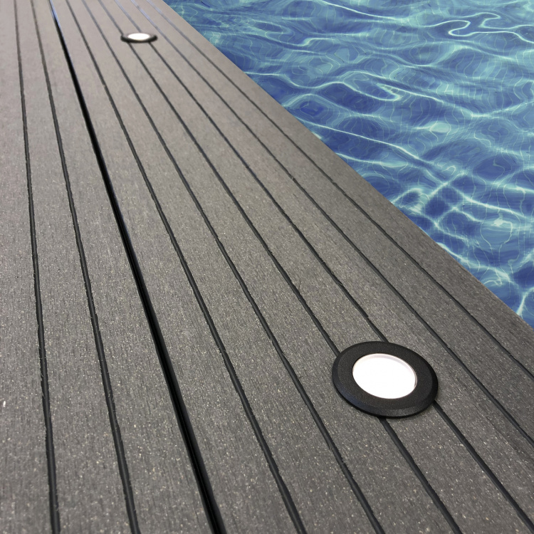 LightsOn Orion innfelt spot 10stk Svart