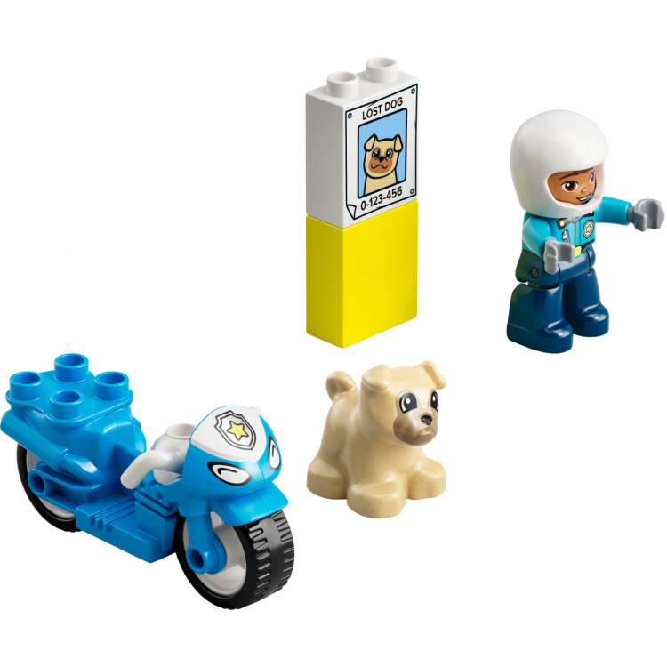 Lego Duplo - Politimotorsykkel 10967