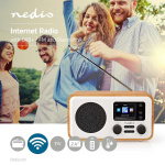 Nedis Internet Radio | Bord design | Bluetooth® / Wi-Fi | DAB+ / FM / Internet | 2.4 