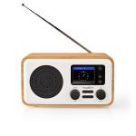 Nedis Internet Radio | Bord design | Bluetooth® / Wi-Fi | DAB+ / FM / Internet | 2.4 