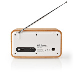 Nedis Internet Radio | Bord design | Bluetooth® / Wi-Fi | DAB+ / FM / Internet | 2.4 