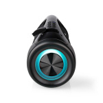 Nedis Bluetooth® Party Boombox | 6 timer | 2.0 | 150 W | Media avspilling: AUX / USB | IPX5 | Linkable | Bære håndtak | Party lys | Sort Nedis Bluetooth® Party Boombox | 6 timer | 2.0 | 150 W | Media avspilling: AUX / USB | IPX5 | Linkable | Bære håndtak | Party lys | Sort
